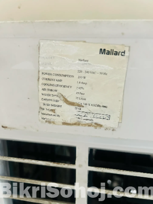 Mallard Air Cooler.72 Liter, 23 Kg
